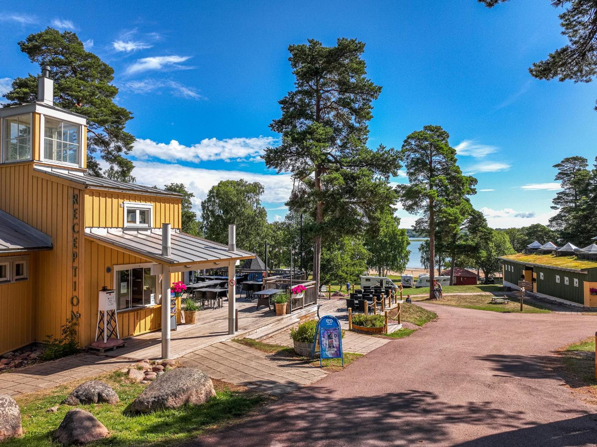 Groena Uddens Camping Mariehamn Esterno foto